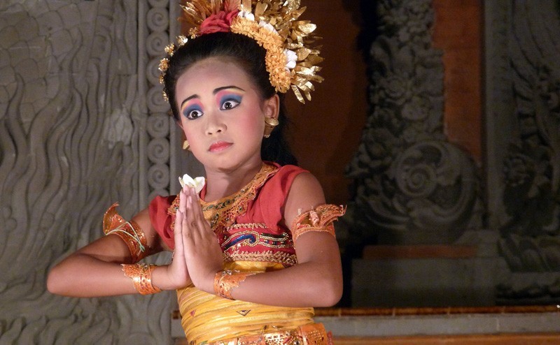 Danseuse Legong à Ubud